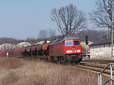 232 010 am 27.03.07 in Großröhrsdorf, ©Andreas Haufe